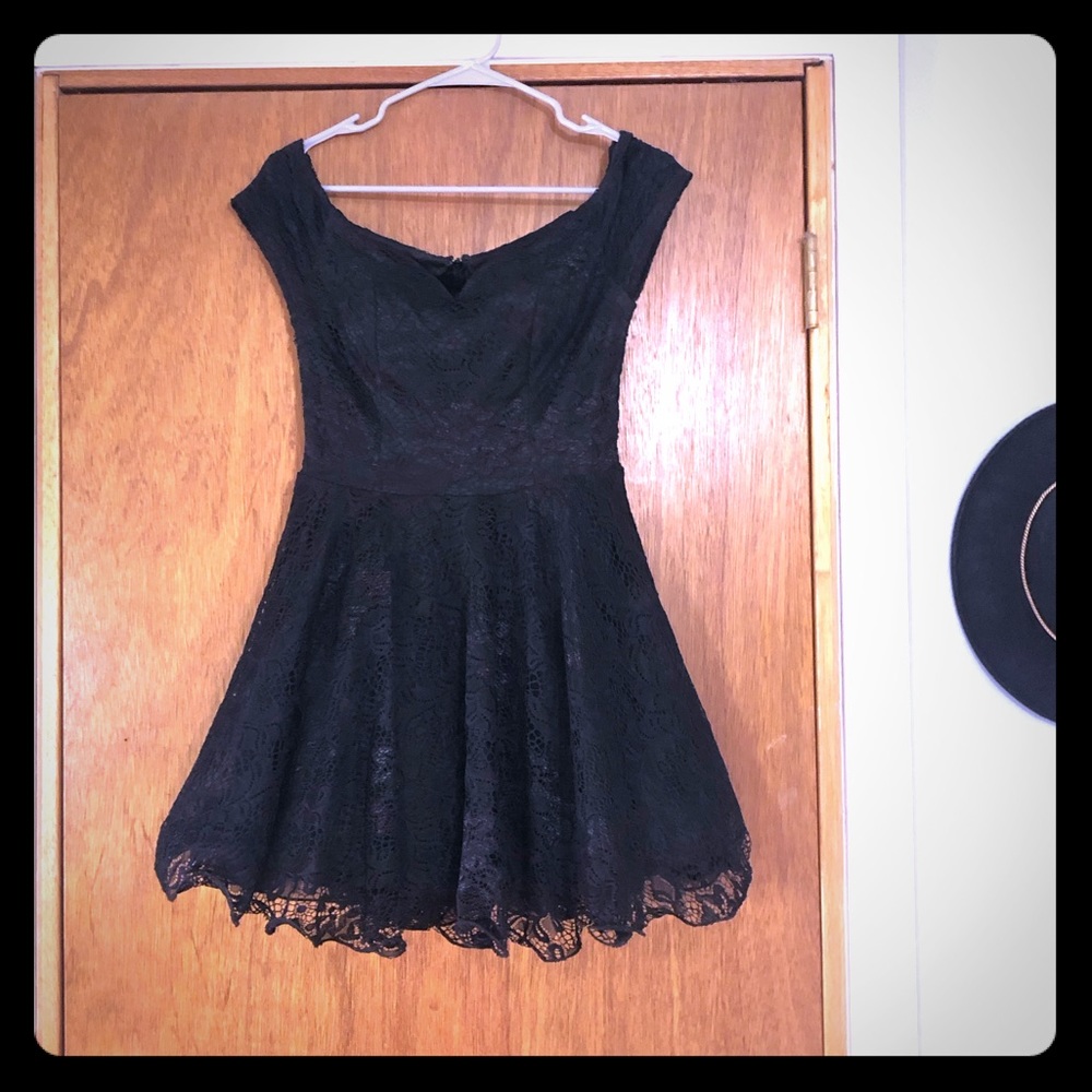 Off the shoulder dress